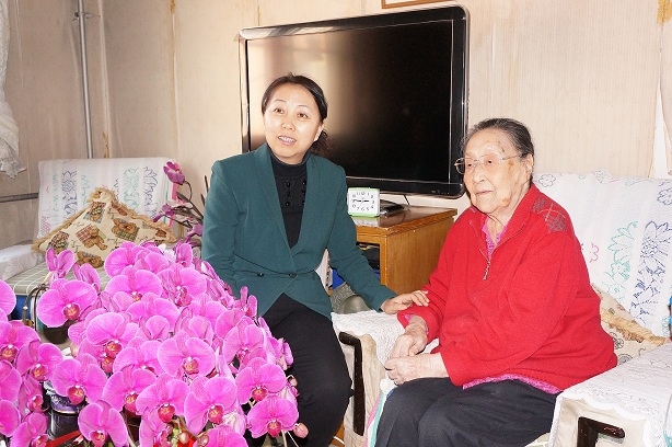 中共海淀区委常委周志军春节前走访台胞台属上层代表人士