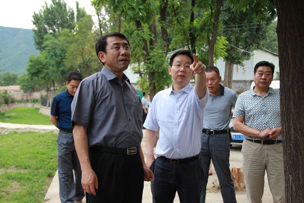 于军检查山后地区防汛工作要求确保万无一失